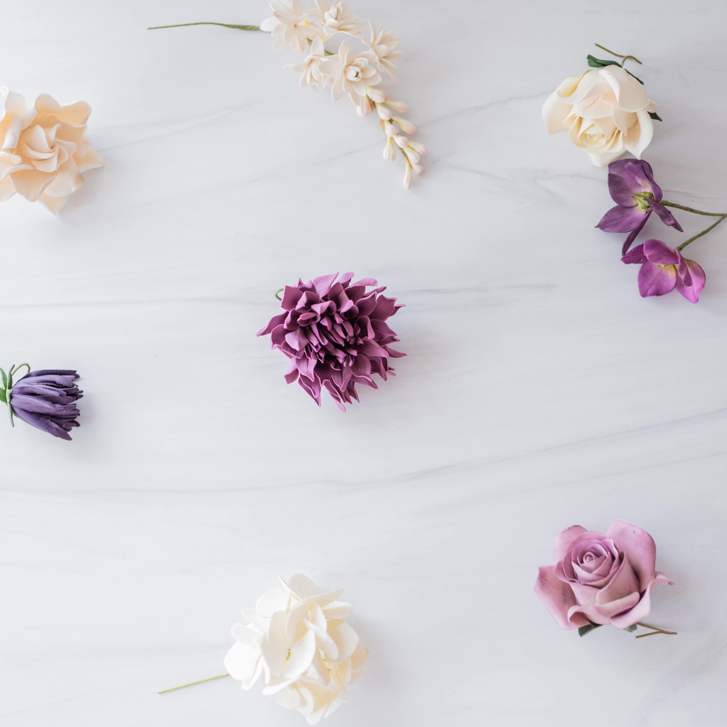 Individual Sugar Flowers