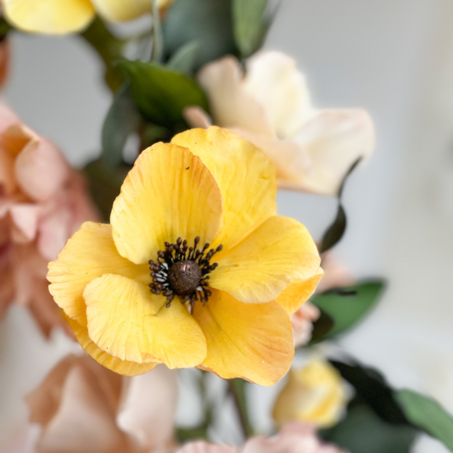 Yellow Butterfly Ranunculus